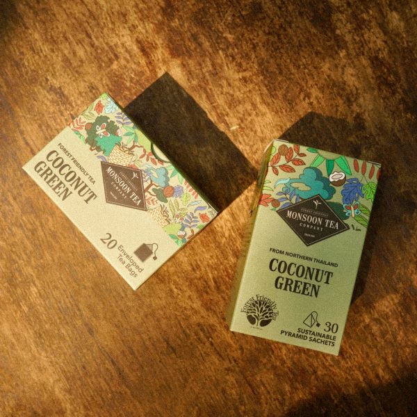 椰香绿茶茶包